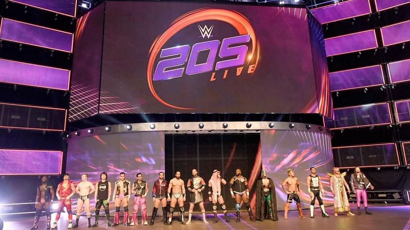 205 Live is WWE's brand for the cruiserweights